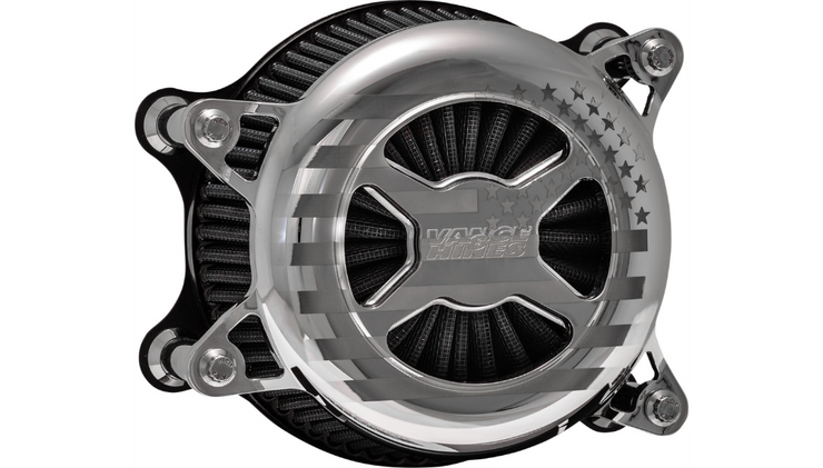 VANCE & HINES VO2 America Air Cleaner - Chrome - Twin Cam