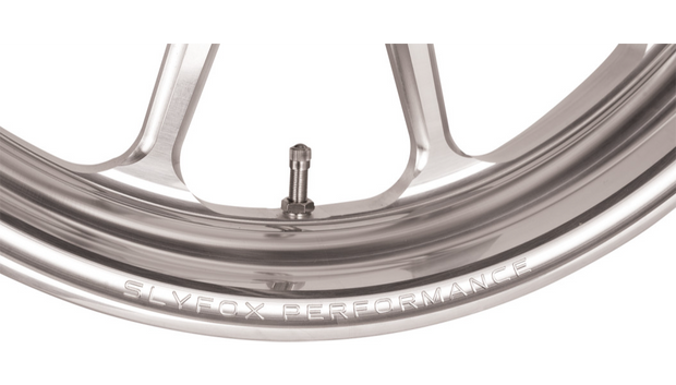 SLYFOX Front Wheel - Track Pro - Dual Disc - No ABS - Machined - 19"x3.00"