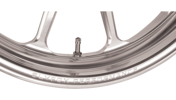 SLYFOX Front Wheel - Track Pro - Dual Disc - No ABS - Machined - 19"x3.00"