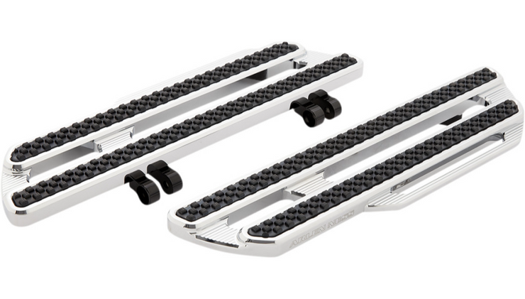 Arlen Ness Method Driver Floorboards - Extended - Chrome