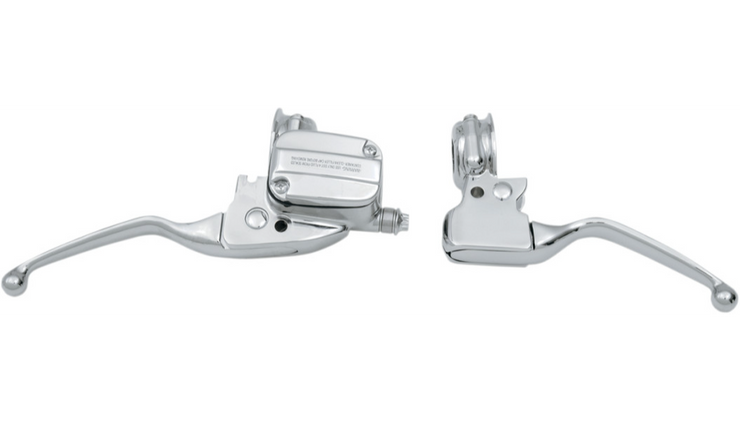 DRAG SPECIALTIES Brake/Clutch Lever Assembly Handlebar Controls - Chrome