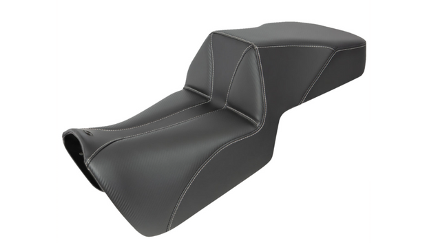 SADDLEMEN Pan America Adventure Tour Seat - Carbon Fiber/Whisper Black - Standard